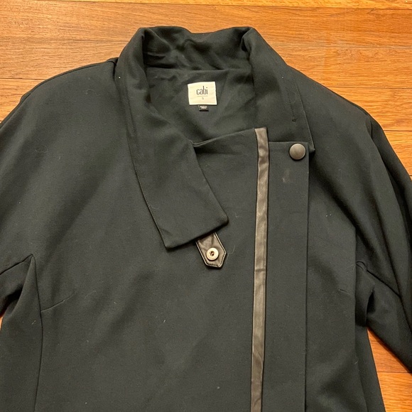 CABI Renaissance Asymmetrical Zip Jacket Green - Picture 4 of 9